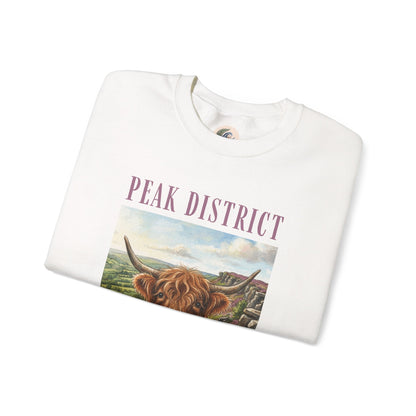 Peak District Highland Cow Sweatshirt