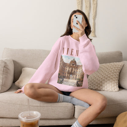 Vienna Palace Crewneck Sweatshirt — Vintage Vienna Travel Sweatshirt