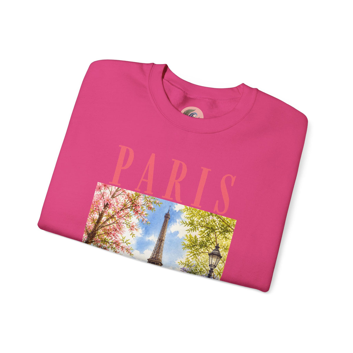 Paris Floral Eiffel Sweatshirt