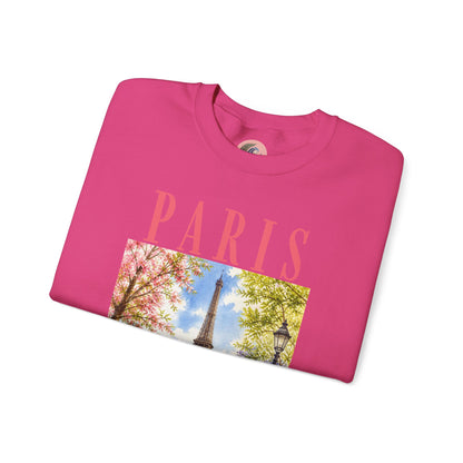 Paris Floral Eiffel Sweatshirt