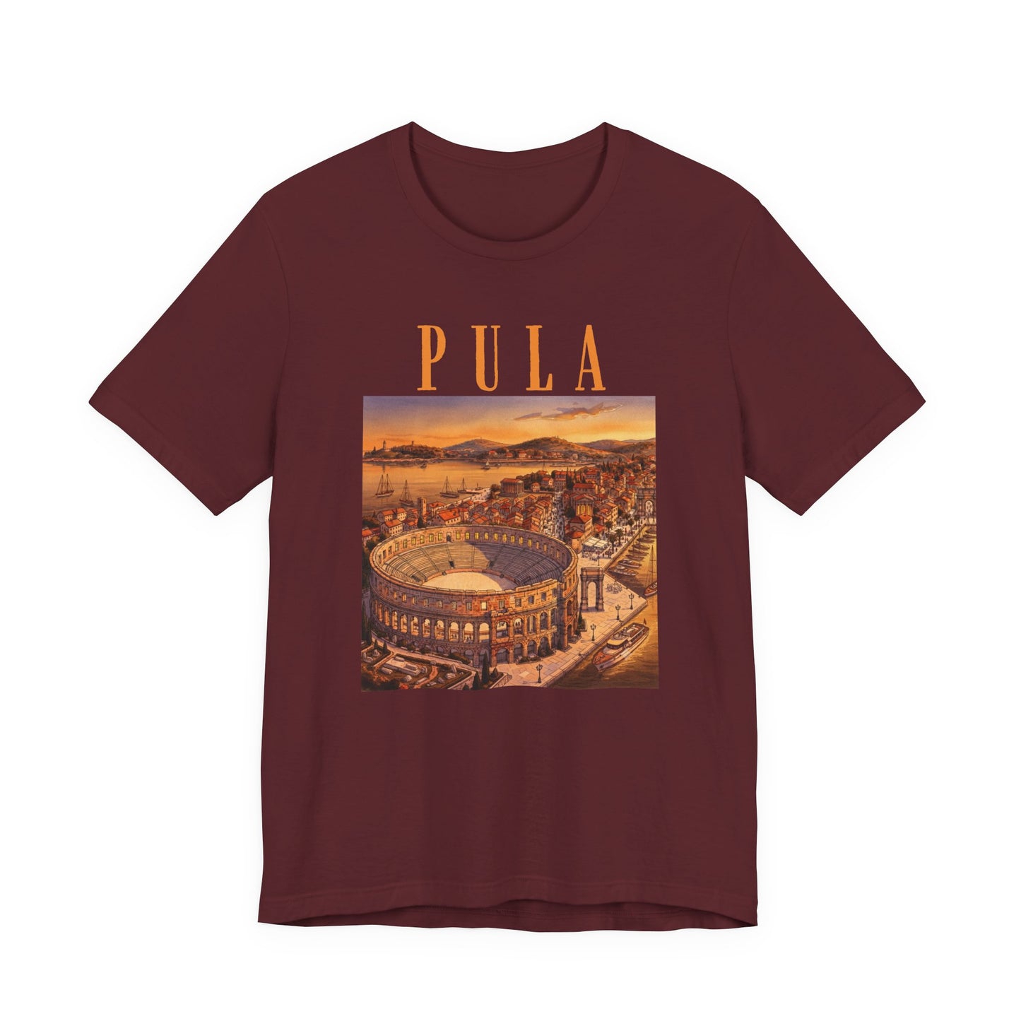 Pula Arena Sunset - Scenic Croatia Tee