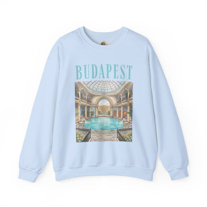 Budapest Thermal Bath Crewneck Sweatshirt