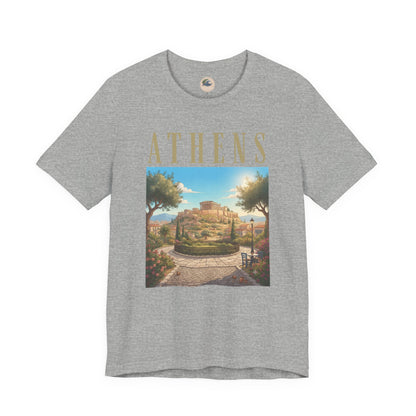 Athens Scenic Tee — Vintage Acropolis Travel T‑Shirt
