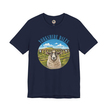 Yorkshire Dales Sheep T-Shirt — Scenic Countryside Tee