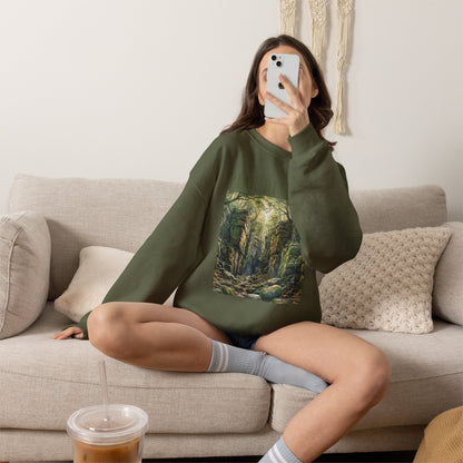 Peak District Luds Church - Scenic Crewneck Sweatshirt