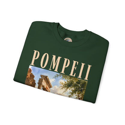 Pompeii Ruins Vintage Crewneck Sweatshirt