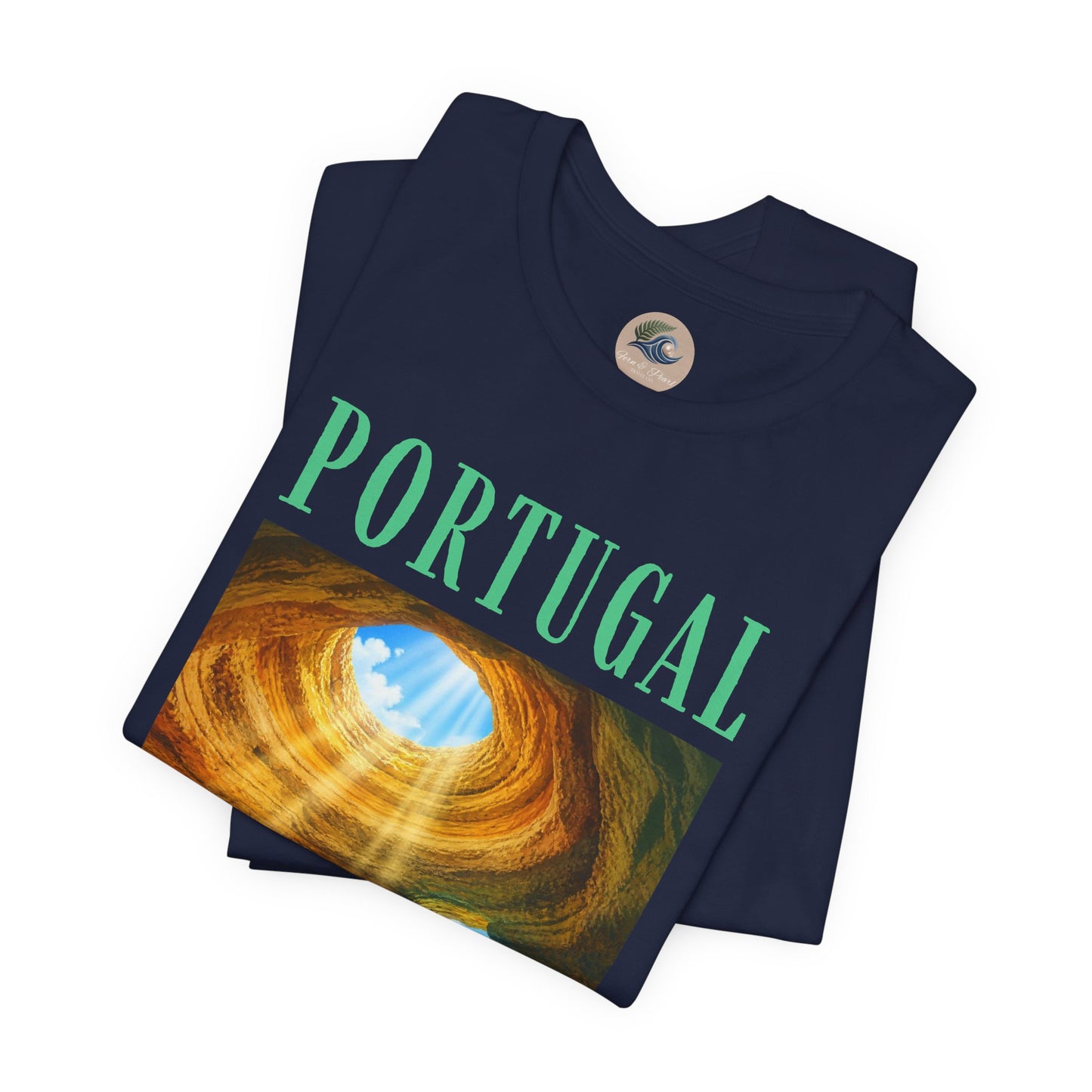 Portugal Benagil Cave Graphic Tee