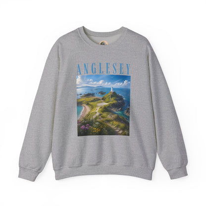 Anglesey Scenic Sweatshirt — Coastal Landscape Crewneck