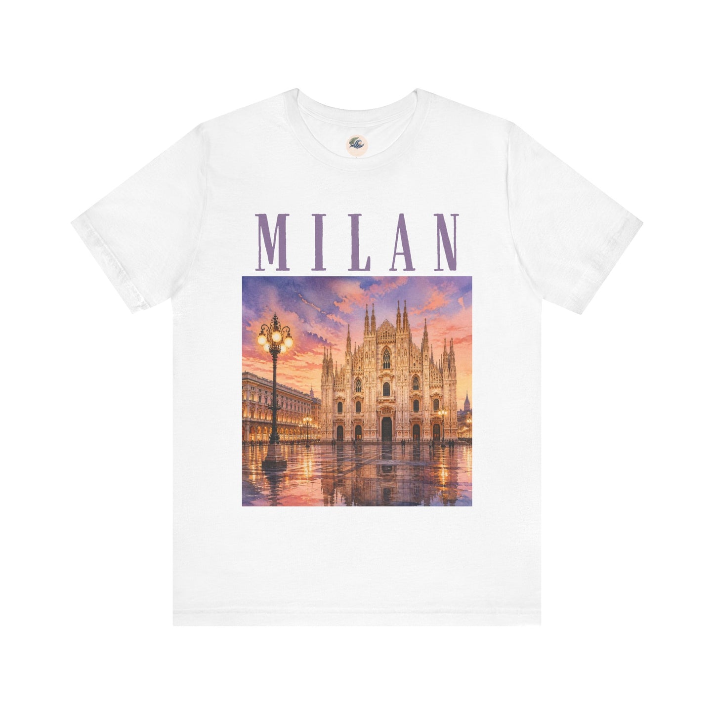 Milan Cathedral Photo Tee – Duomo di Milano Sunset T-Shirt