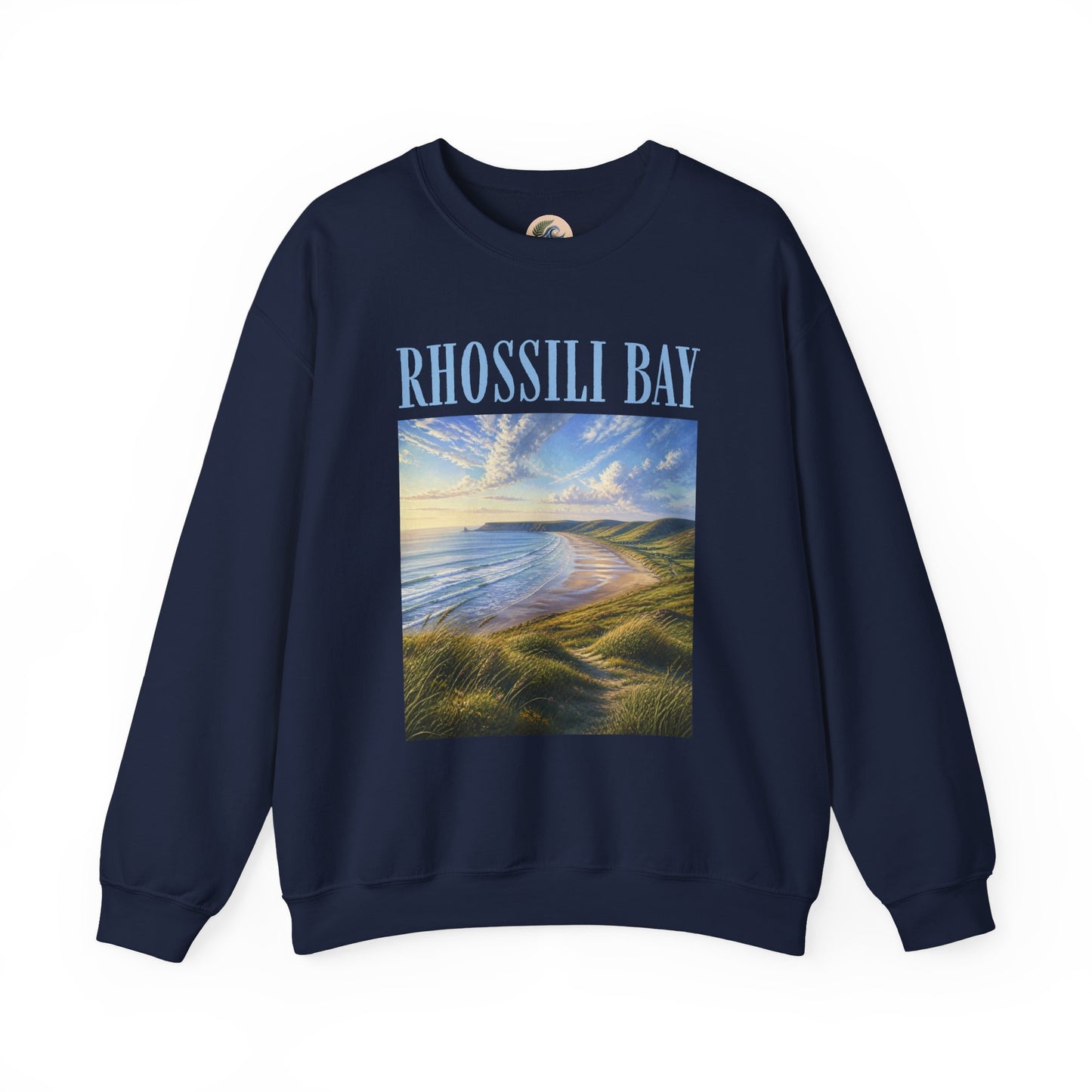 Rhossili Bay Scenic Crewneck Sweatshirt