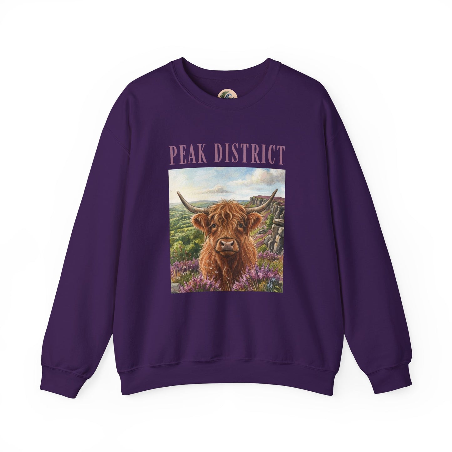 Peak District Highland Cow Sweatshirt