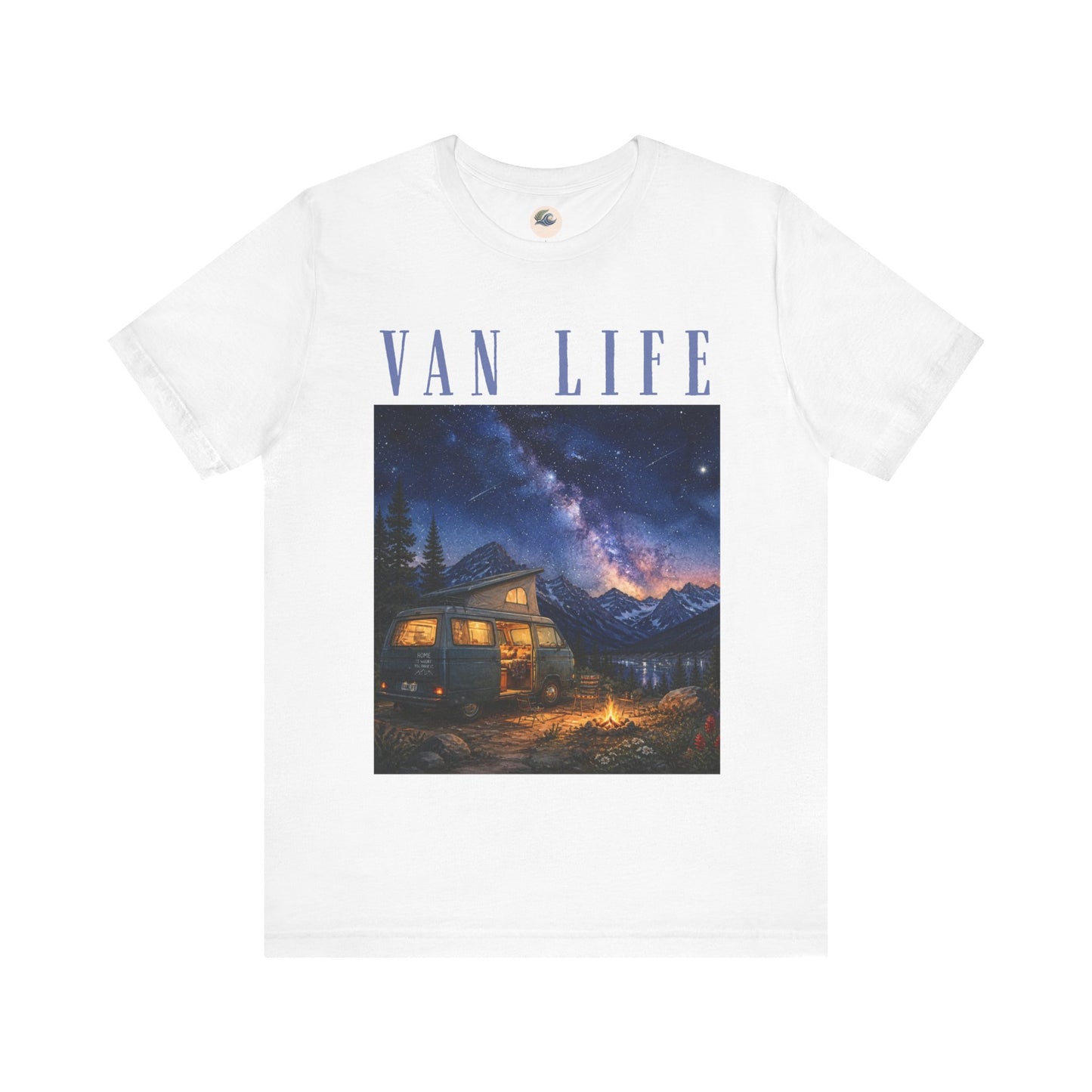 Van Life T-Shirt – Night Sky Camper Graphic Tee