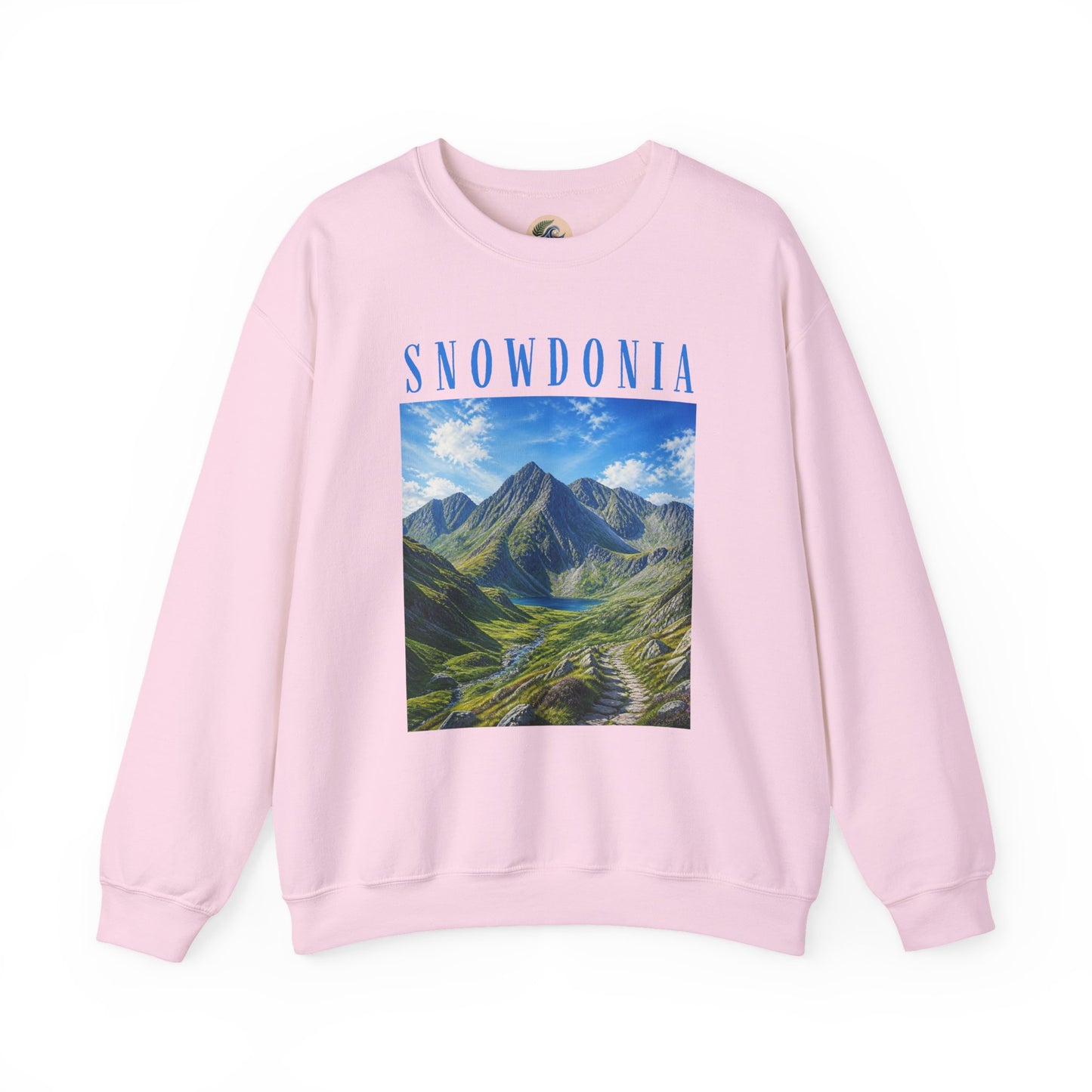 Glyderau Landscape - Snowdonia Mountain Crewneck Sweatshirt