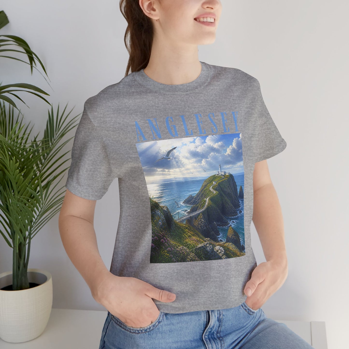 Anglesey Coastal T‑Shirt — Scenic Wales Landscape Tee