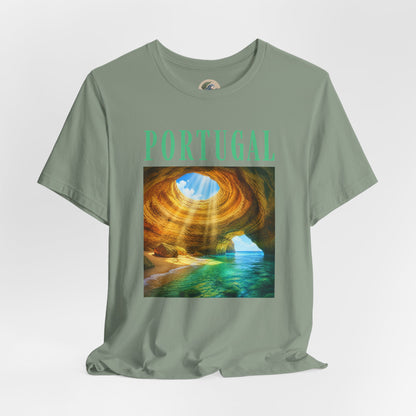 Portugal Benagil Cave Graphic Tee