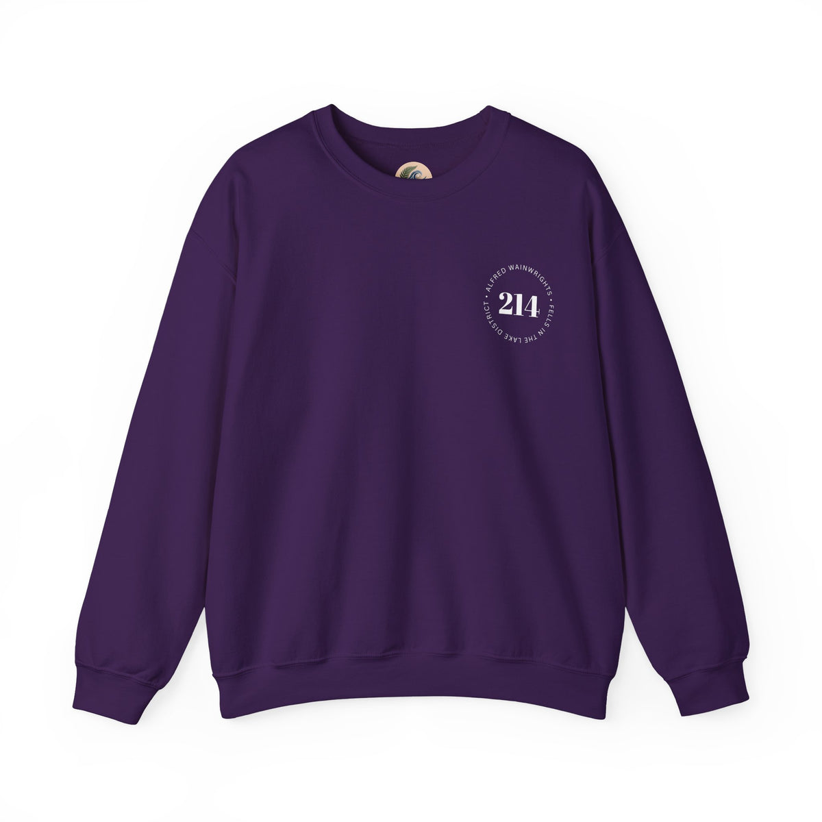 214 Wainwrights Minimalist Crewneck Sweatshirt — Small Chest Logo