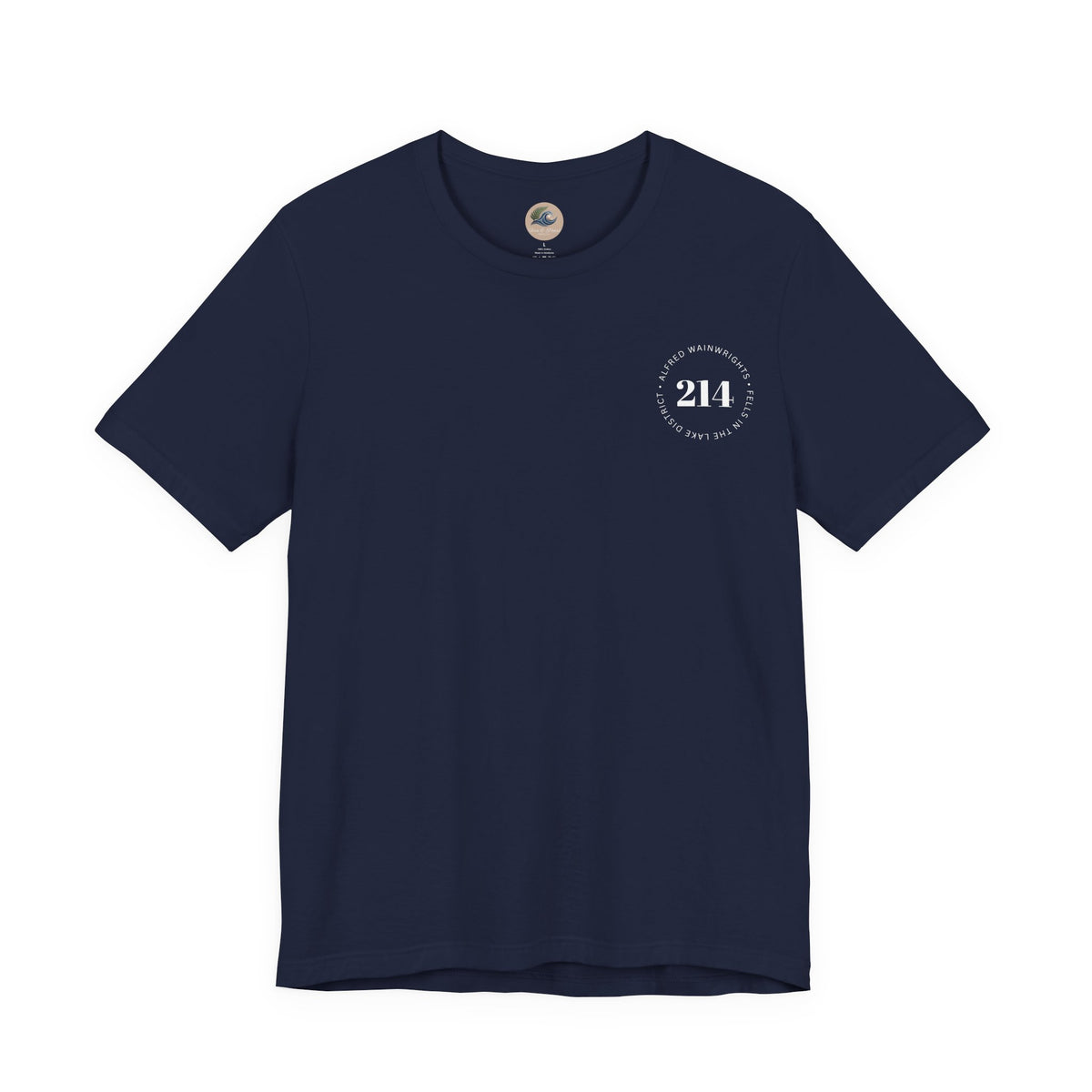 214 Wainwrights Minimalist Chest Logo T‑Shirt