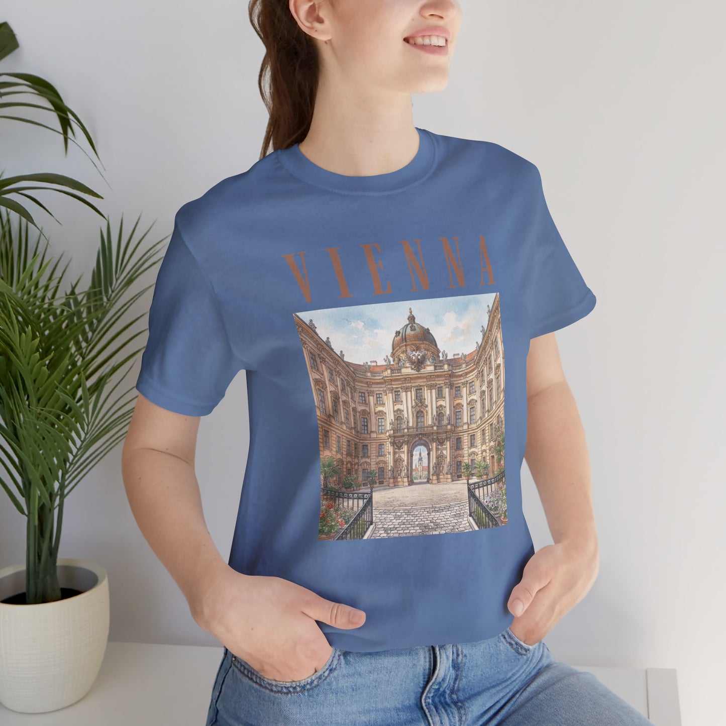 Vienna Photo Tee — Vintage Cityscape Travel T‑Shirt