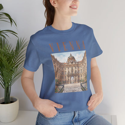 Vienna Photo Tee — Vintage Cityscape Travel T‑Shirt