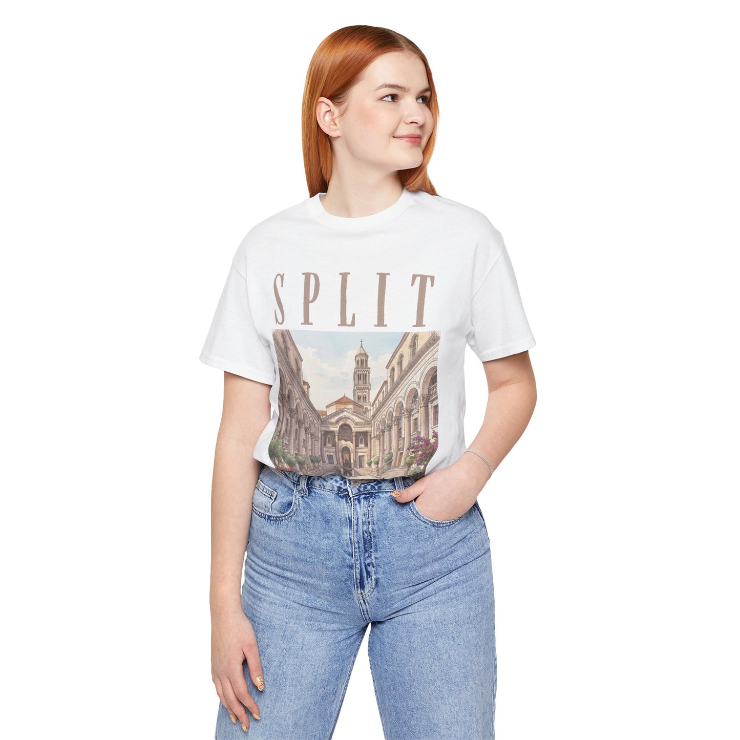 Split Croatia Travel Tee – Vintage Dalmatian Coast Graphic Shirt