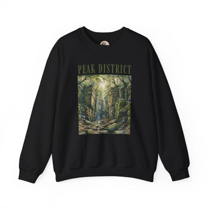 Peak District Luds Church - Scenic Crewneck Sweatshirt