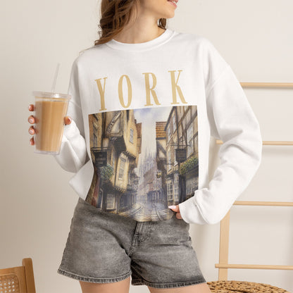 York Vintage Street Crewneck Sweatshirt