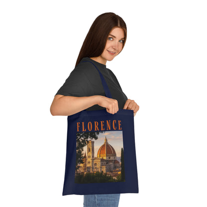 Florence Photo Tote Bag — Duomo Cathedral Travel Cotton Tote