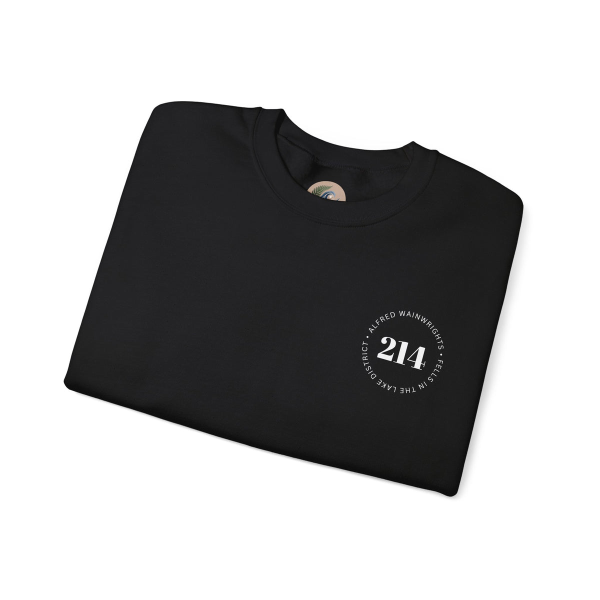 214 Wainwrights Minimalist Crewneck Sweatshirt — Small Chest Logo