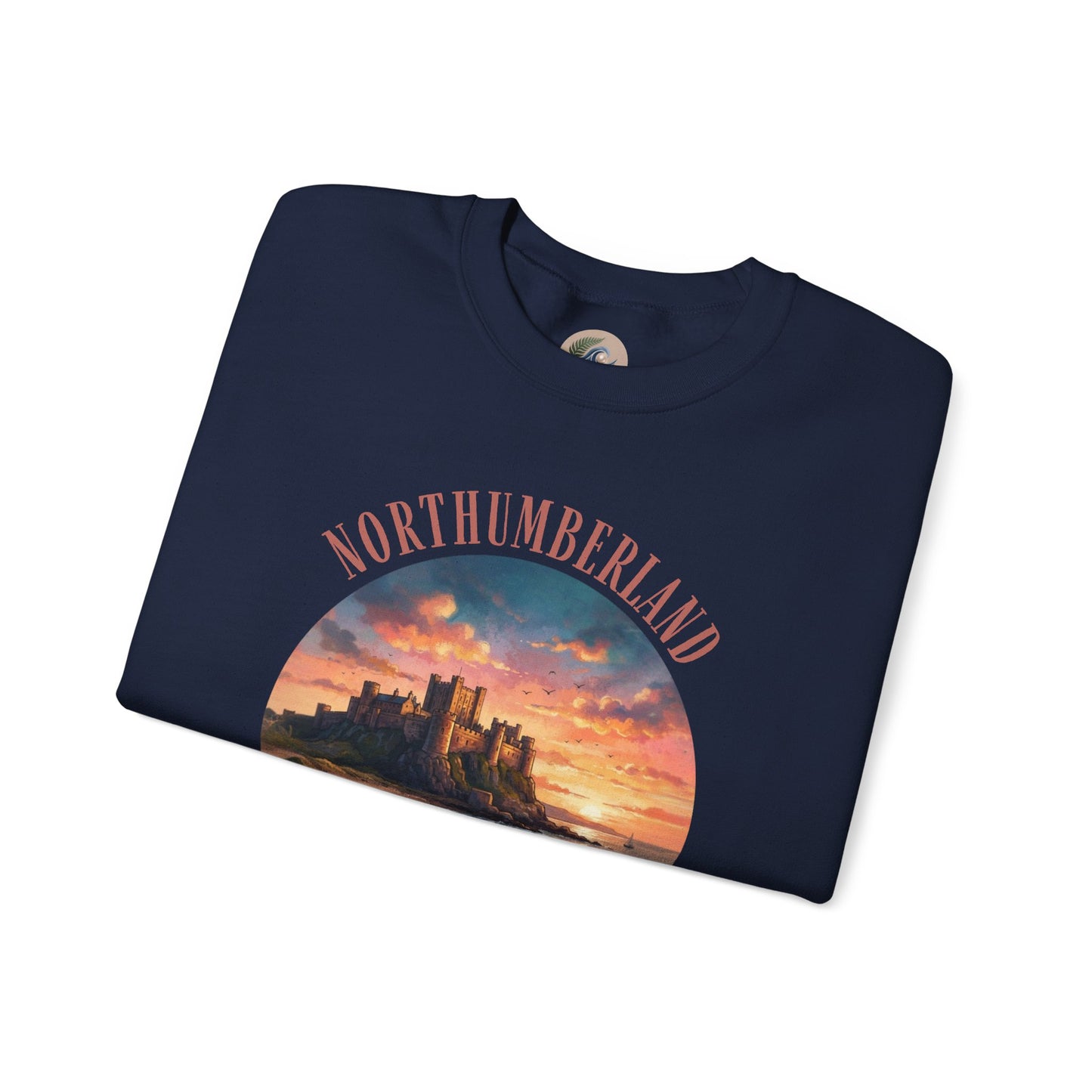 Northumberland Castle Sweatshirt — Scenic Sunset Crewneck