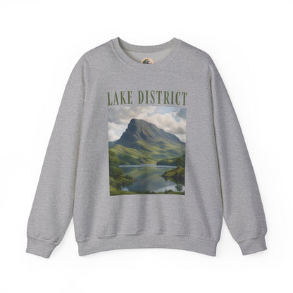 Lake District Scenic Sweatshirt — Vintage Landscape Crewneck