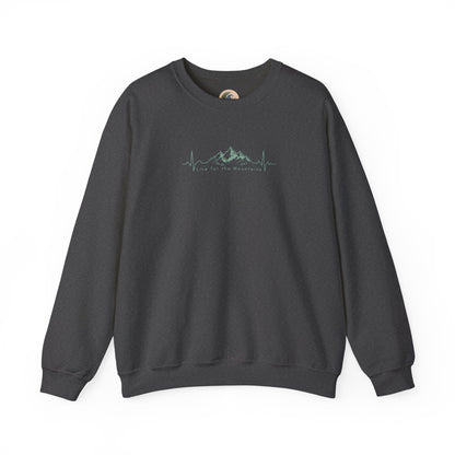 Mountain Heartbeat Crewneck Sweatshirt