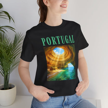 Portugal Benagil Cave Graphic Tee