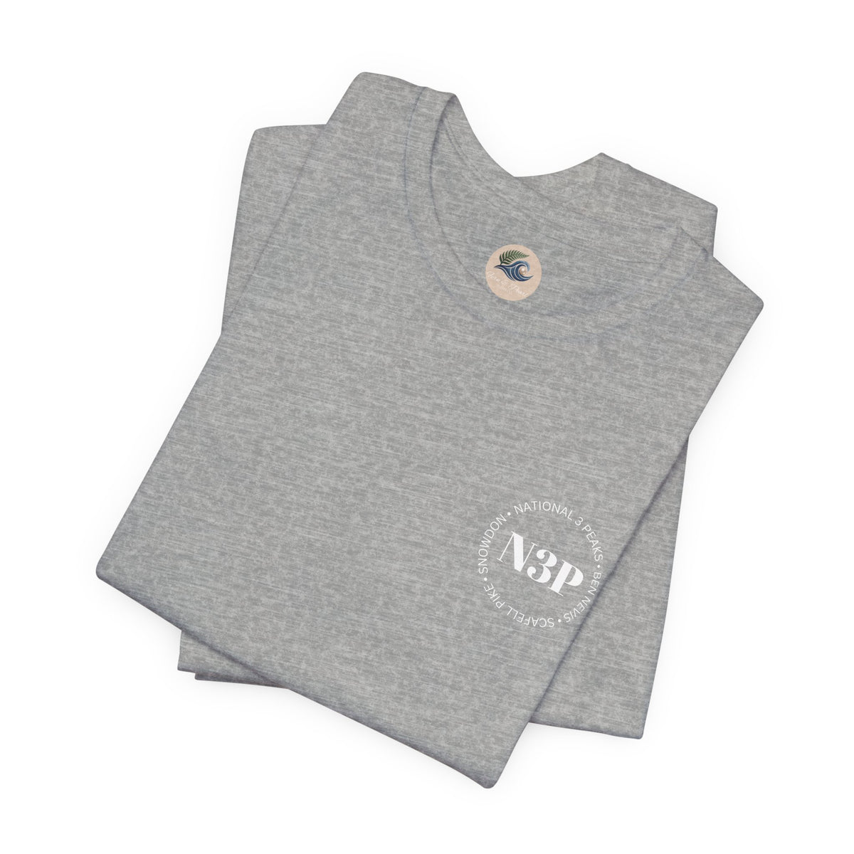 N3P National 3 Peaks - Logo Chest T-Shirt