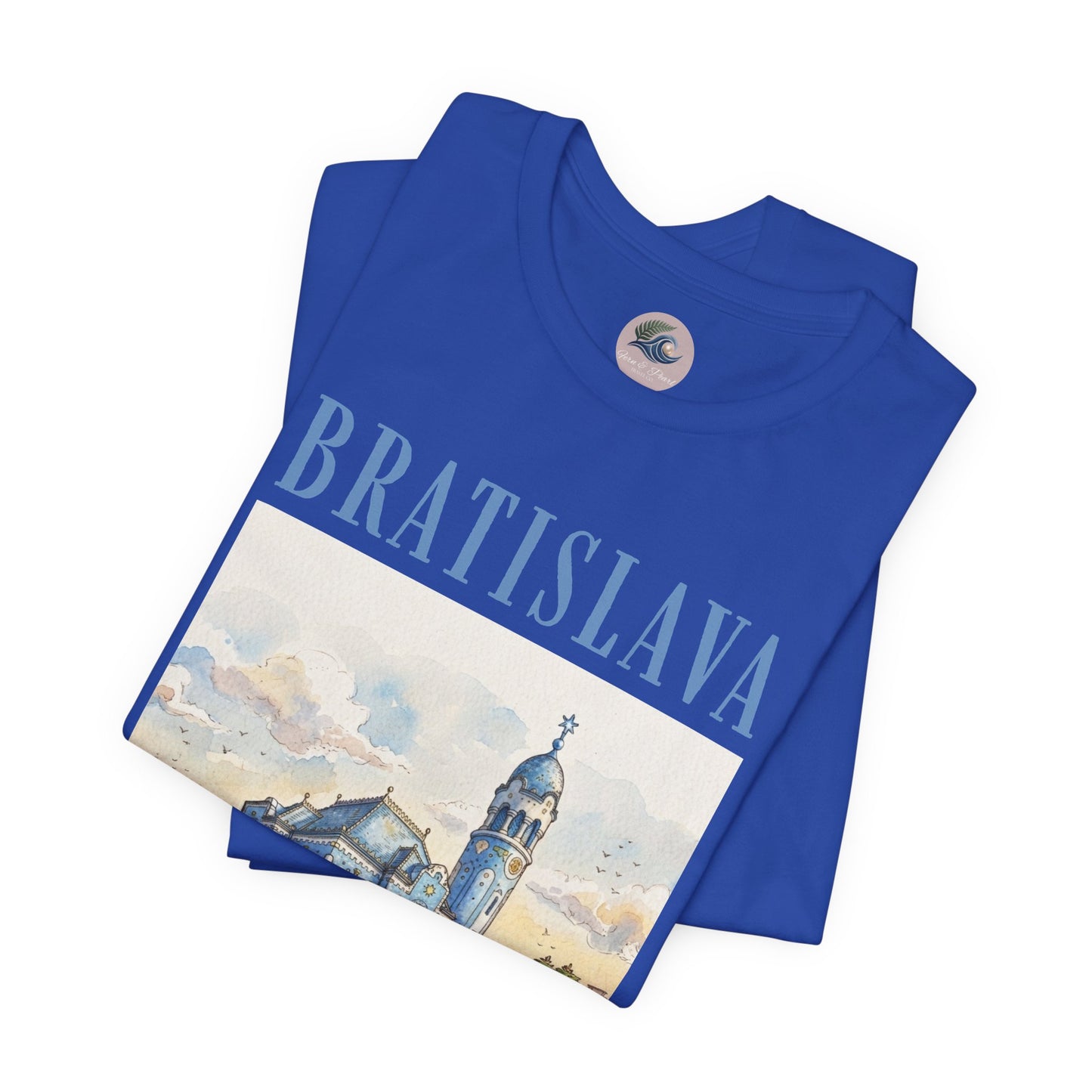 Bratislava Watercolor Church T-Shirt