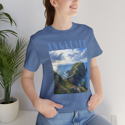 Anglesey Coastal T‑Shirt — Scenic Wales Landscape Tee