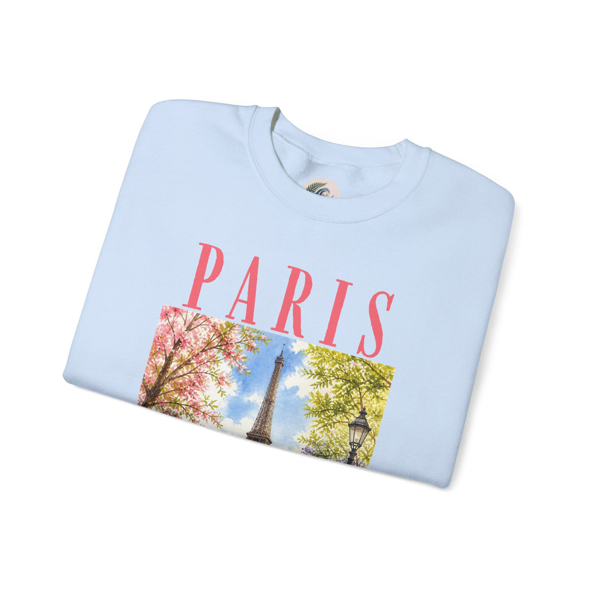 Paris Floral Eiffel Sweatshirt