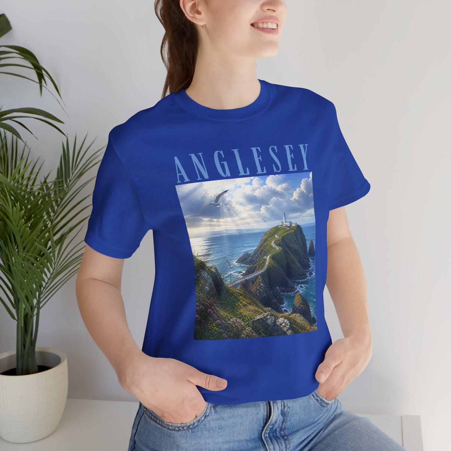 Anglesey Coastal T‑Shirt — Scenic Wales Landscape Tee