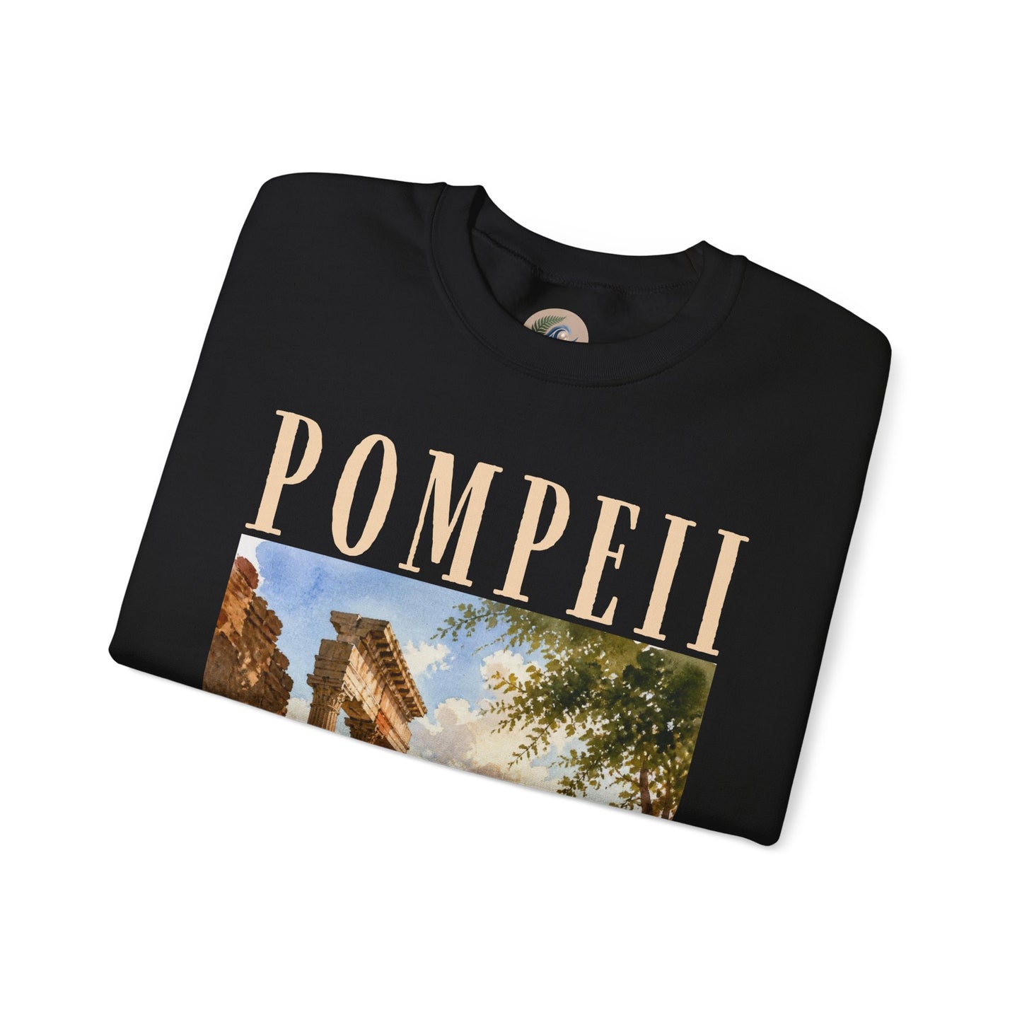 Pompeii Ruins Vintage Crewneck Sweatshirt