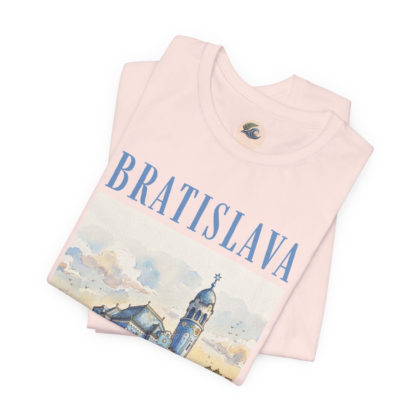 Bratislava Watercolor Church T-Shirt