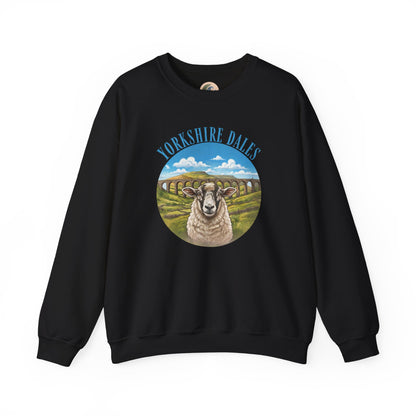 Yorkshire Dales Sheep Crewneck Sweatshirt