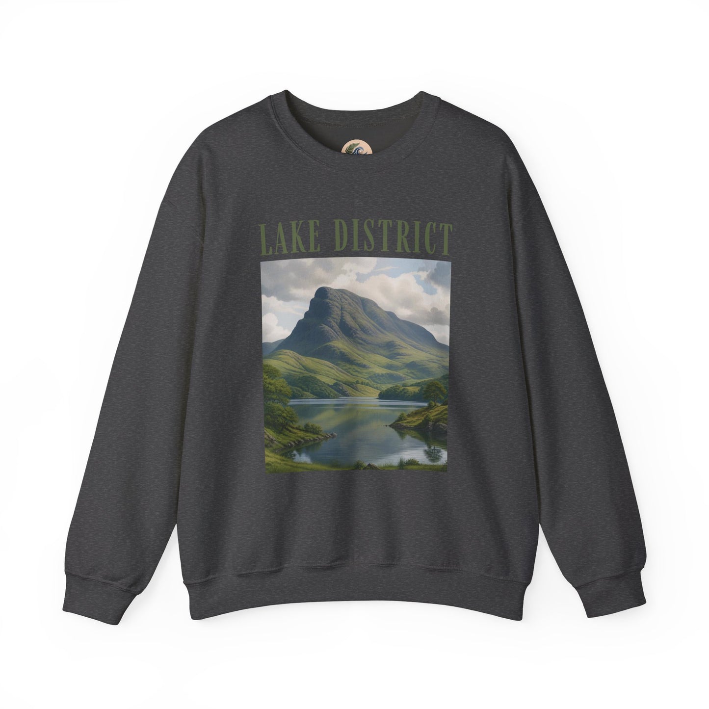Lake District Scenic Sweatshirt — Vintage Landscape Crewneck