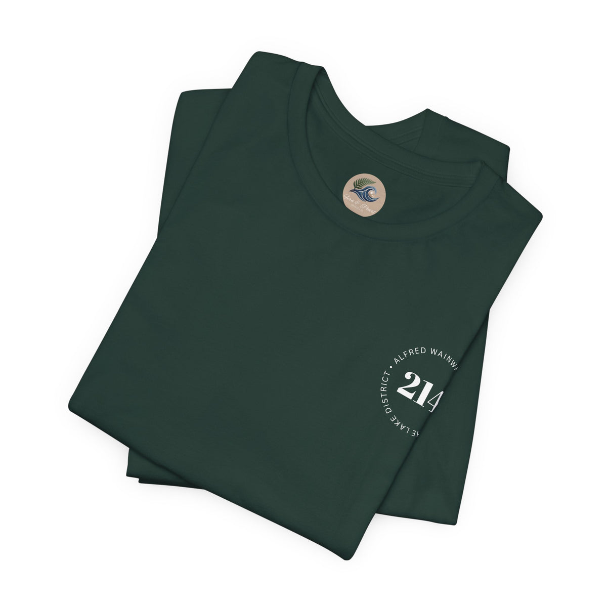 214 Wainwrights Minimalist Chest Logo T‑Shirt