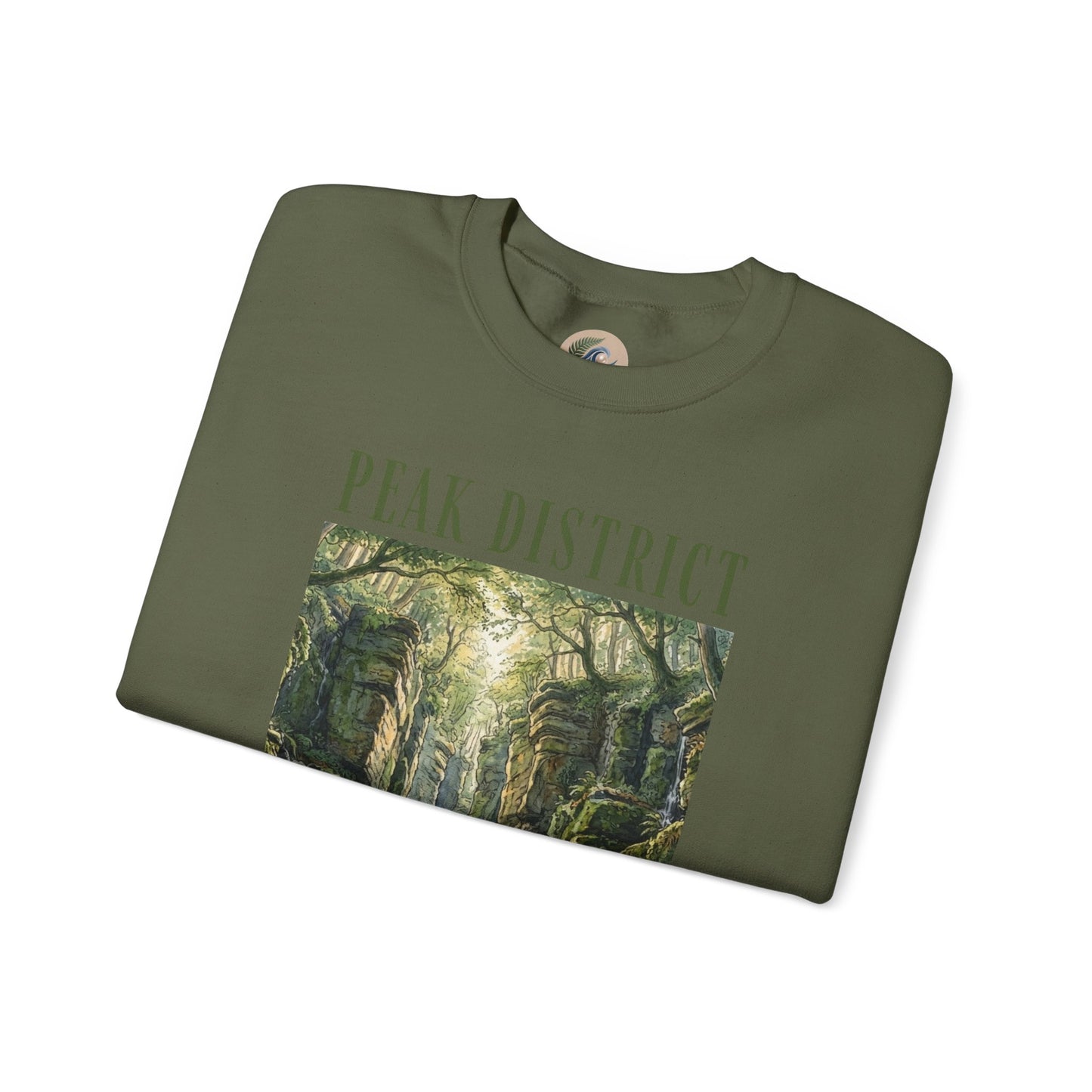 Peak District Luds Church - Scenic Crewneck Sweatshirt