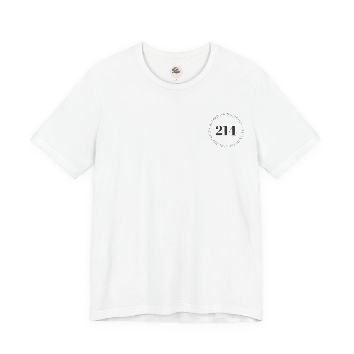 214 Wainwrights Minimalist Chest Logo T‑Shirt