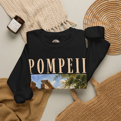 Pompeii Ruins Vintage Crewneck Sweatshirt