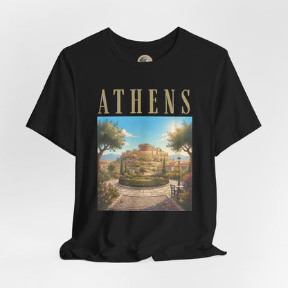 Athens Scenic Tee — Vintage Acropolis Travel T‑Shirt