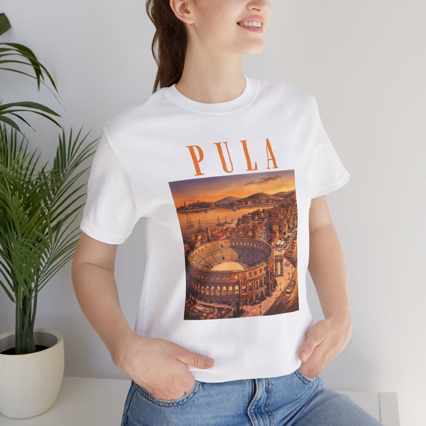 Pula Arena Sunset - Scenic Croatia Tee