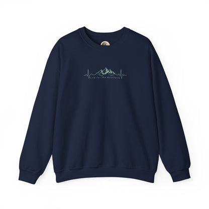 Mountain Heartbeat Crewneck Sweatshirt