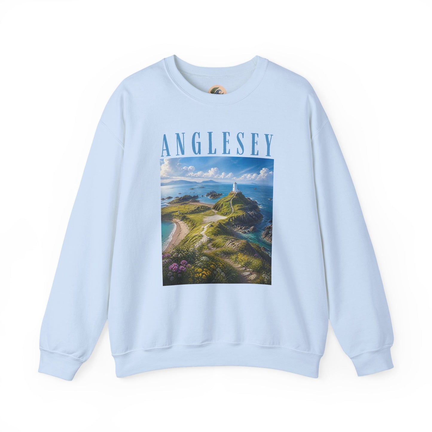Anglesey Scenic Sweatshirt — Coastal Landscape Crewneck