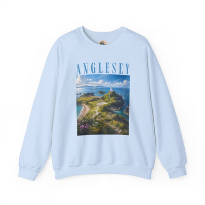 Anglesey Scenic Sweatshirt — Coastal Landscape Crewneck